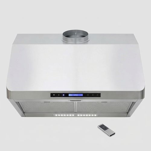 Duura 36-Inch Range Hood Under Cabinet Touchscreen 4-Speed Fan Remote